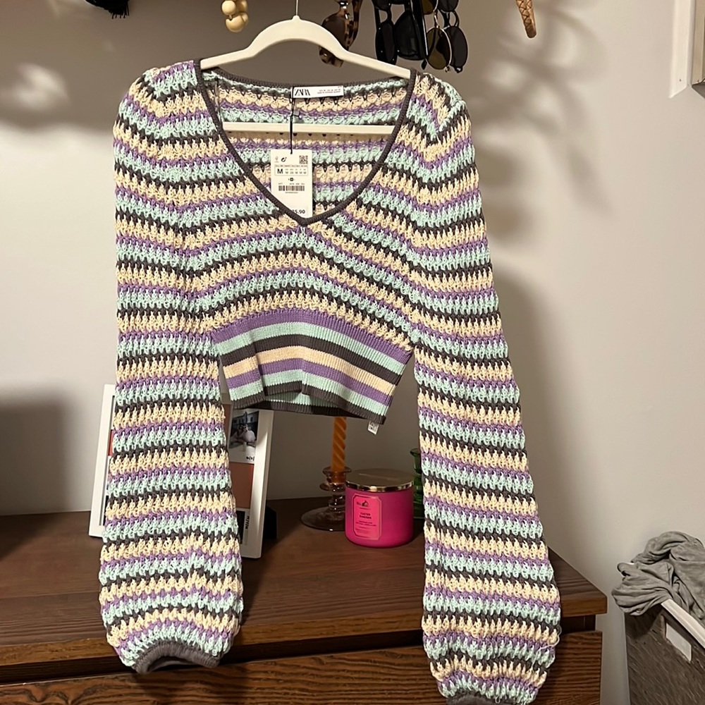 Zara Knit Crop Top